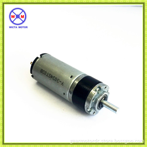 Micro 22mm diameter gearbox small low rpm 12v dc planetary gear motor